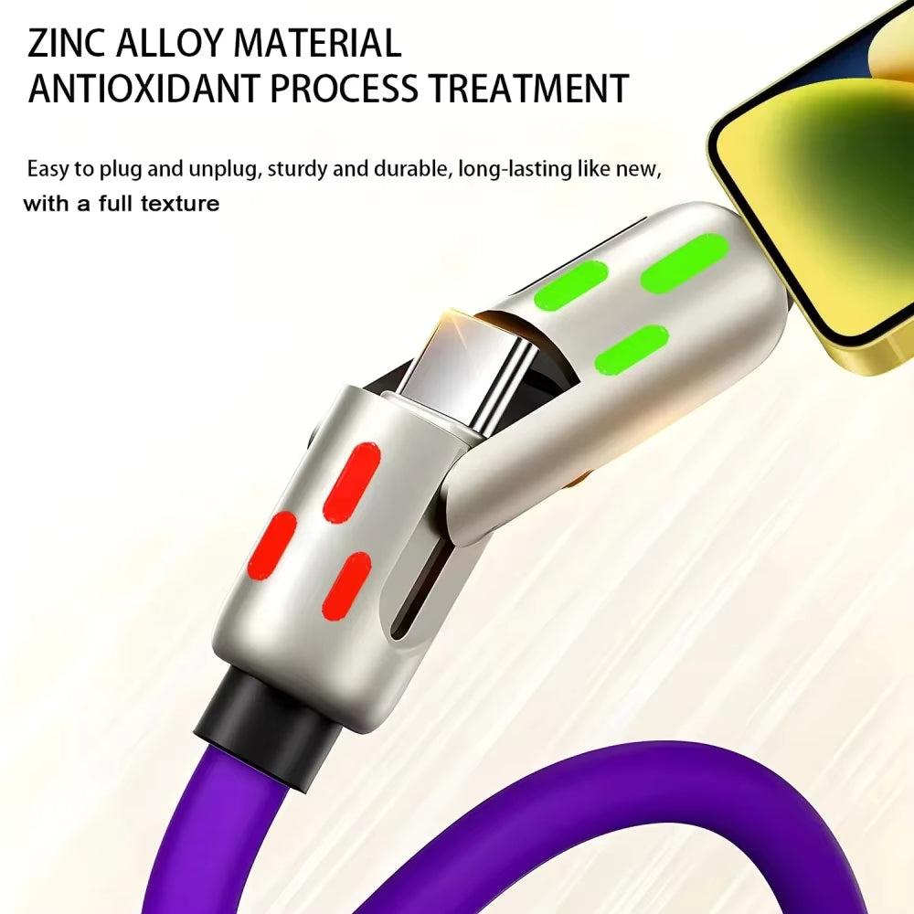 4 in 1 240W Fast Charging Data Cable