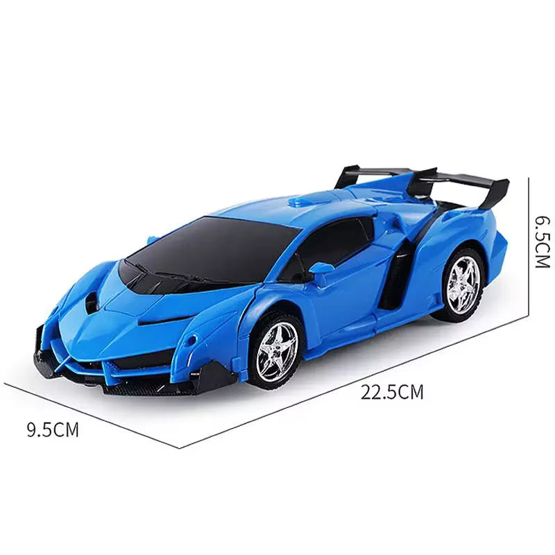 Transform-X RC Racing Car Robot – 2-in-1 Remote Control Transforming Toy Car